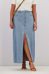 Volcolm: Volcom Chill Trap Skirt Denim Skirt Blue