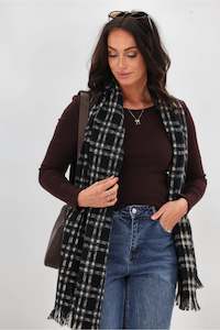 Sale Tops: Shine On Essential Rib Long Sleeve Chocolate