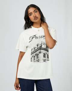 Sale Tees: All About Eve Parisien Oversized Tee Vintage White