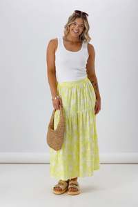 Cheryls Favourites: Shine On Label Sunflower Skirt Yellow White Floral