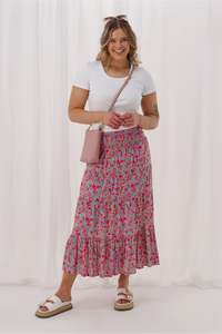 Sunday Boho Bonnie Skirt Print