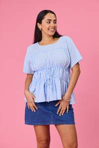 Vickis Favourites: Ayva Lola Top Light Blue