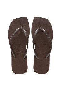 Havaianas: Havaianas Slim Square Solid 0727 Brown