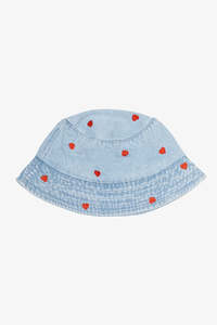 Antler: Antler Denim Heart Bucket Hat