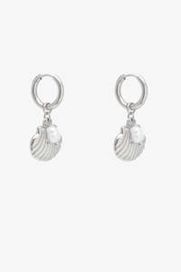 Antler: Antler Coastal Charm Earring Silver