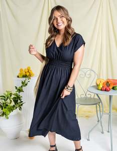 All Dresses: Elm Misty Dress Navy