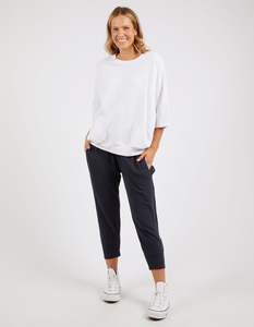 Elm Mazie Sweat White
