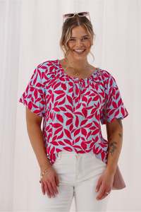 Shine On Label Reverie Top Print