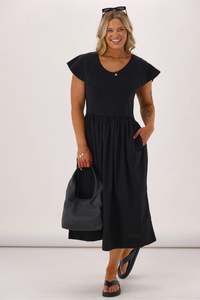 Elm Rosie Dress Black