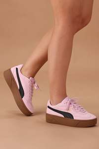 Puma Club II Era Platform SD Wmns Pearl Pink PUMA Black Womens