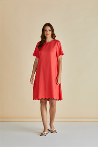 Betty Basics Dawn Shift Dress Red
