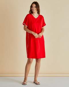 Betty Basics Stellar T-Shirt Dress Red
