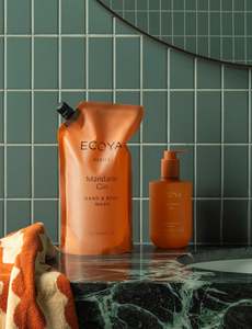 Ecoya: Ecoya Hand & Bosy Wash Refill Madarin Gin 1L