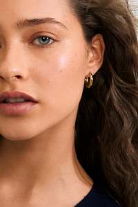 Pilgrim Harrison Recycled Earrings Gold Plated