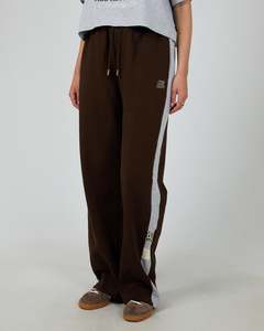 All About Eve Athletica Panel Track Pant Brown