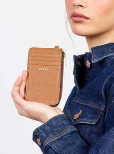 Wallets: Saben Winona Card Holder Toffee