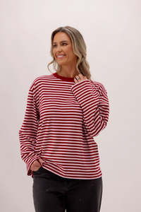 All Tops: Ayva Sammi Longsleeve Stripe Top