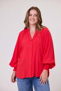 All Tops: Sunday Boho Reece Blouse Coral