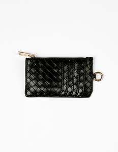 Wallets: Stella + Gemma Card Holder Black