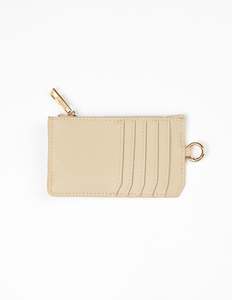 Wallets: Stella + Gemma Card Holder Oat Milk