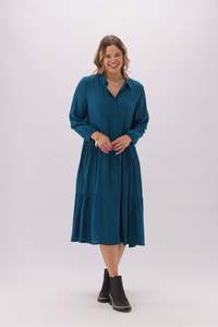 Gloss By Shine On: Gloss The Label Oasis Dress Teal