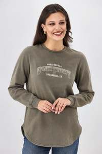 Sale: Silent Theory Tour Crew Khaki* in manawa bay