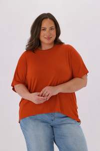 Best Sellers: Shine On Essence Serene Comfort Tee Spice