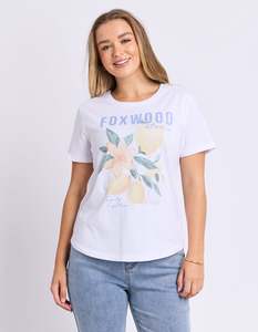 Foxwood Botany Tee White