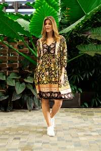 Boho Australia Elisabeth Dress Midnight Garden