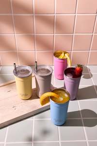 Gifts: Frank Green Assembled Summer Core 16oz Stainless Steel Reusable Party Cups 4 Pack