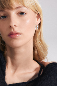 Pilgrim Asher Earrings Silver