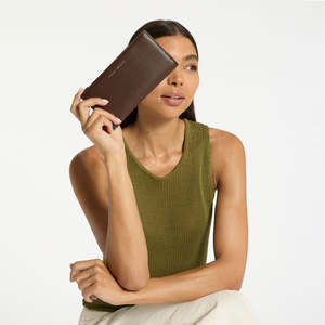 Gifts: Status Anxiety Old Flame Wallet Cocoa