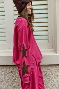 Betty Basics Saskia Sweatshirt Mulberry