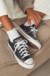 Converse: Converse CTAS OX Black Hay Day White
