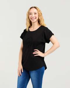 Seduce: Seduce Lily Top - Black