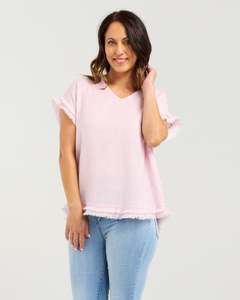 Seduce: Seduce Lilah Top -Pink
