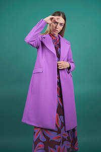 Delle: D'Elle Cappotto Malva Coat