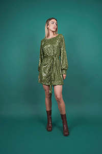 Delle: D'Elle Abito Oliva Dress