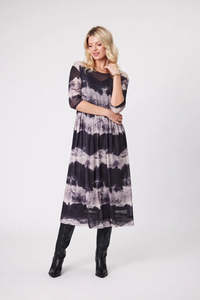 70 100: Lemon Tree Sarai Dress - Dark Clouds