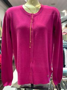100 150: Gaudi Cardigan Fuchsia
