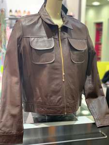 150: Kate Sylvester Marie Jacket Mahogany