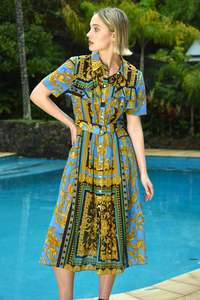 150: Coop Gold Heart Dress