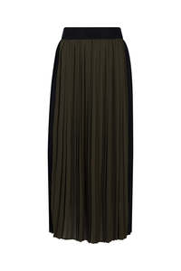 150: Madly Sweetly Code Skirt - Khaki