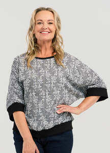 Seduce Sale: Seduce Florence Top- Floral Check