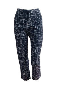 Bittermoon: Bittermoon Capri Pant - Script