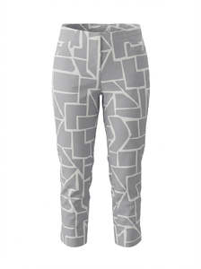 Bittermoon Capri Pant - Grey Puzzle