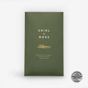 Waiheke Olive Oil & Sea Salt 65% - Shirl & Moss Chocolate