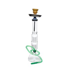 Percolator Waterpipes Xl: Shisha Glass Matrix Shisha Pipe 44cm