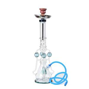 Percolator Waterpipes Xl: Pyramid V2 Glass Waterpipe with Percolator 55cm