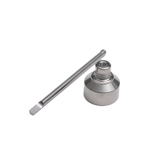 Waterpipe Accessories: Shishaglass Titanium Cab Cap Nail T2